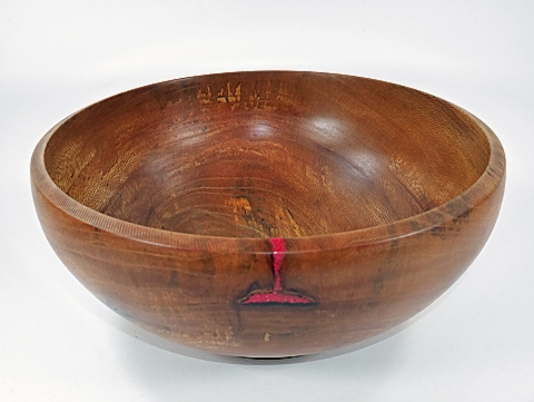 Sycamore Bowl with Red Coral Accents.jpg